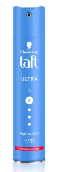 Taft Ultra lakier do włosów moc 4