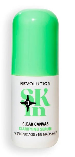 Revolution Skin Clear Canvas Clarifying Złuszczające Serum do Twarzy