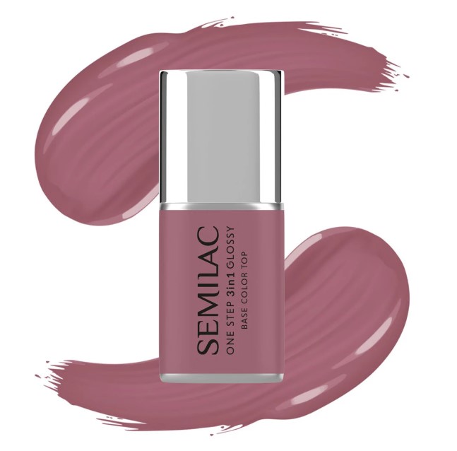 One Step 3w1 Lakier Hybrydowy S201 Earth Pink