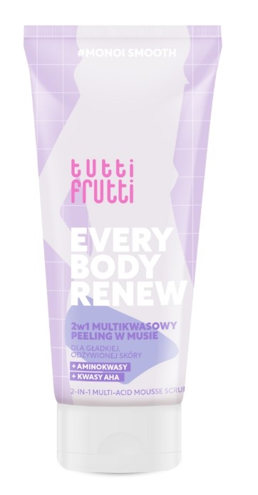 Tutti Frutti Everybody Renew 2w1 Multikwasowy Peeling w Musie