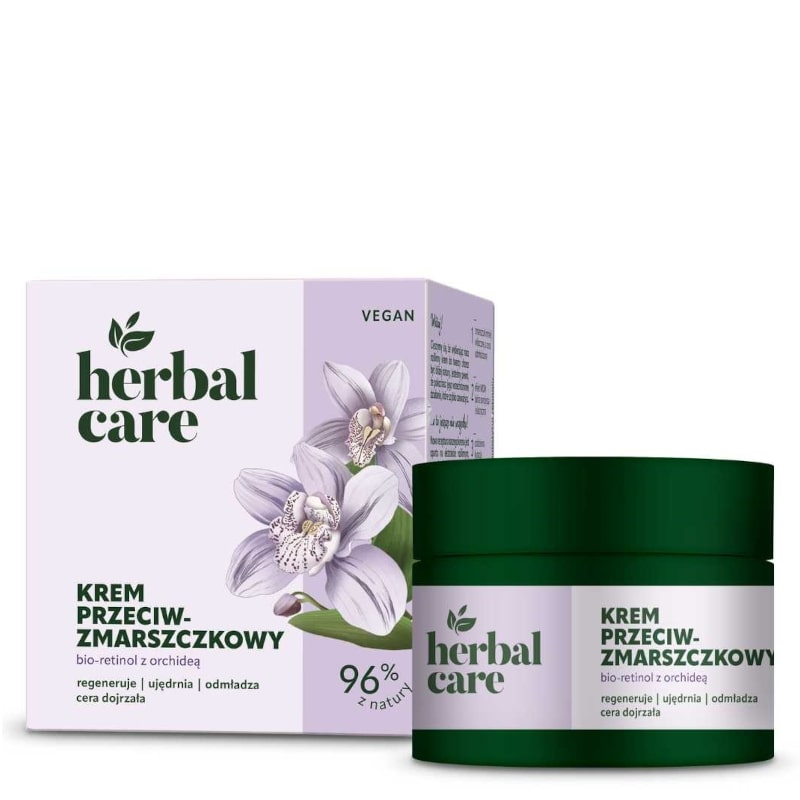 Herbal Care Krem Przeciwzmarszczkowy Bio-Retinol z Orchideą
