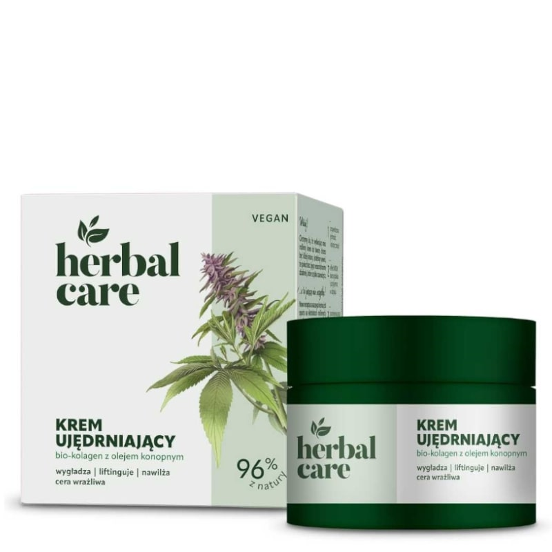 Herbal Care Krem Ujędrniający Bio-Kolagen z Olejem Konopnym