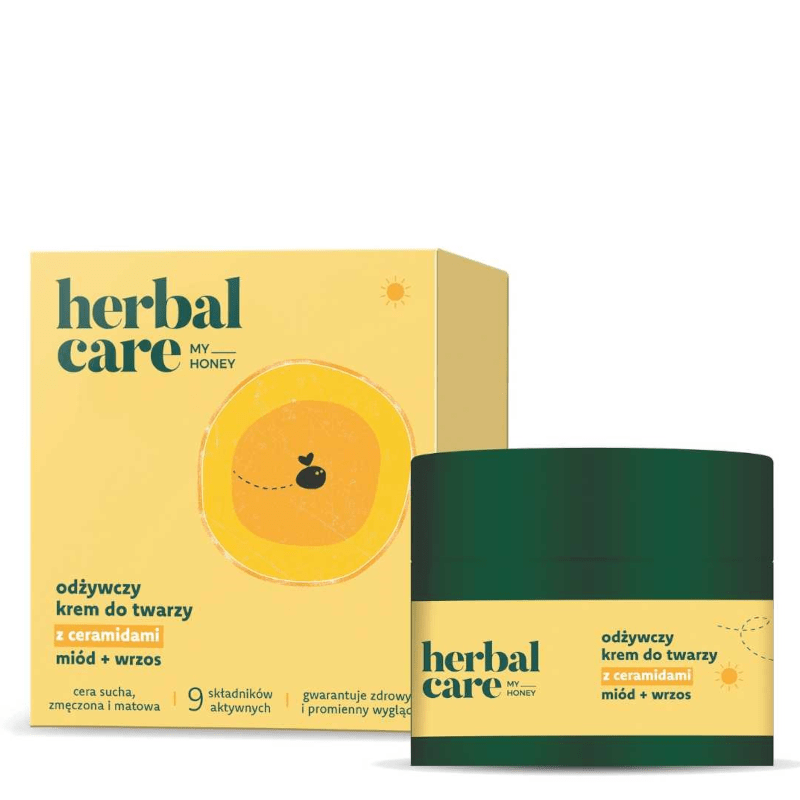 Herbal Care Odżywczy Krem do Twarzy z Ceramidami