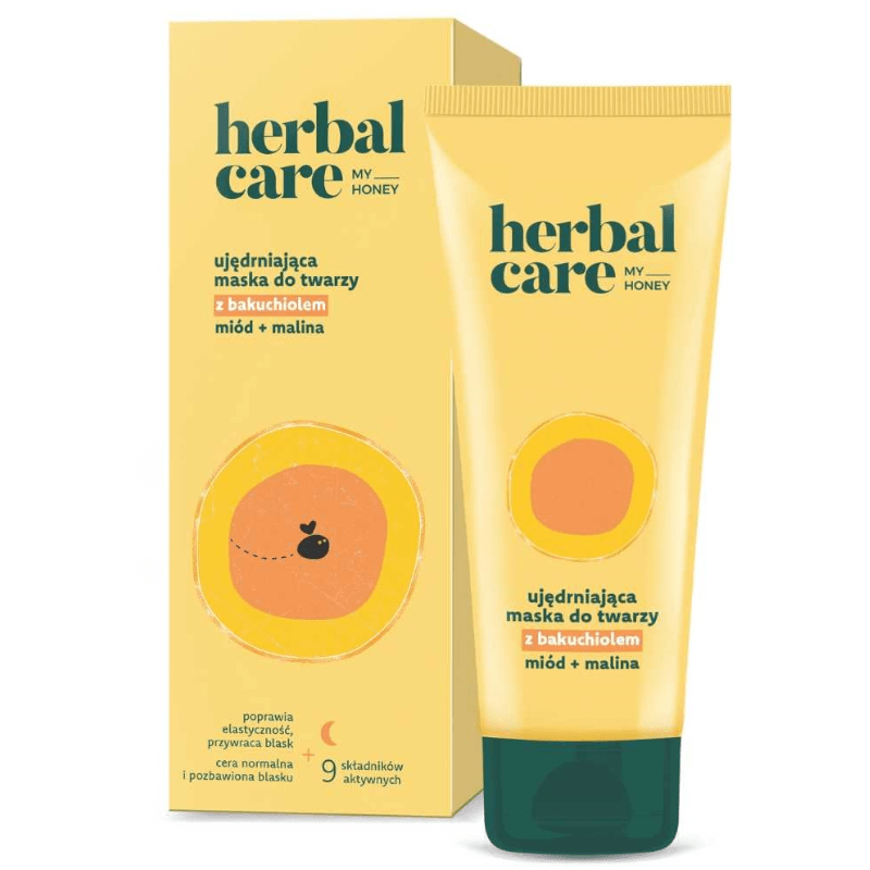 Herbal Care Ujędrniająca Maska do Twarzy z Bakuchiolem