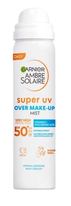 Ambre Solaire Super Uv Overmakeup Mist Mgiełka Ochronna do Twarzy SPF50+
