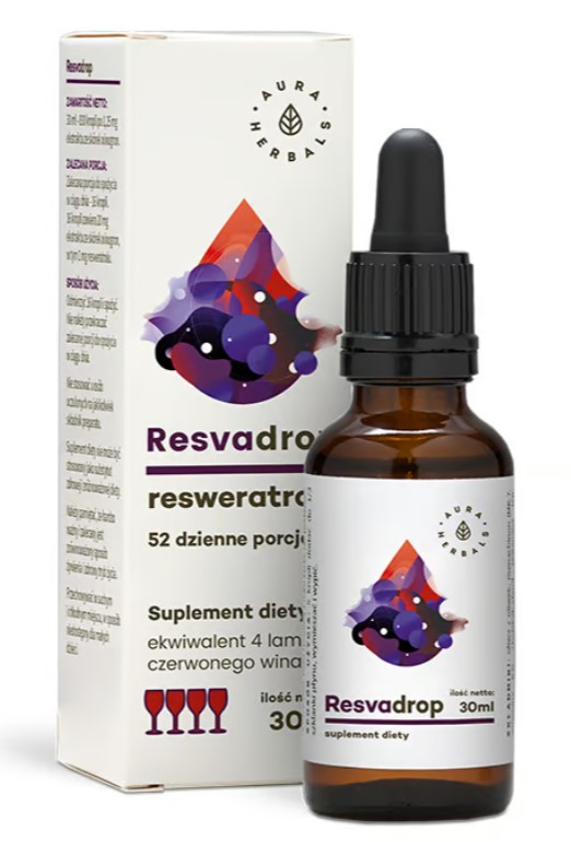 Detoks i Antyoksydanty Resvadrop krople 30 ml