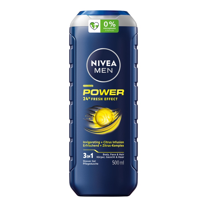 Men Power 24h Fresh Effect Żel pod Prysznic 3w1