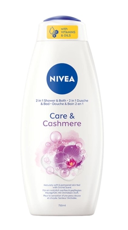 Żel pod Prysznic 2w1 Care & Cashmere