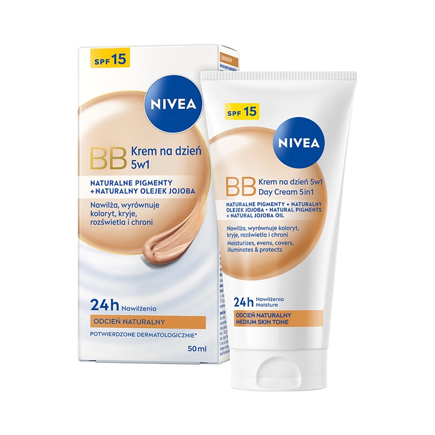5w1 Krem BB SPF15 Odcień Ciemny
