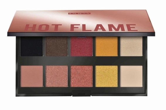Make Up Stories Paleta Cieni do Powiek 002 Hot Flame