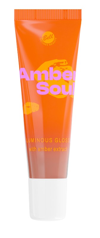 Amber Soul Luminous Touch Aksamitny Błyszczyk do Ust 01 Caramel Amber