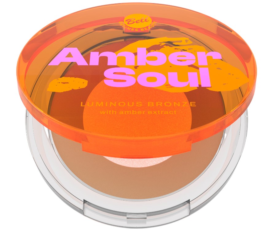 Amber Soul Luminous Touch Rozświetlający Róż Brązujący 02 Woody Amber