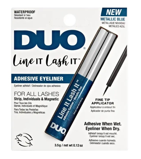 Duo Line It Lash It Eyeliner Klej do Rzęs Metallic Blue