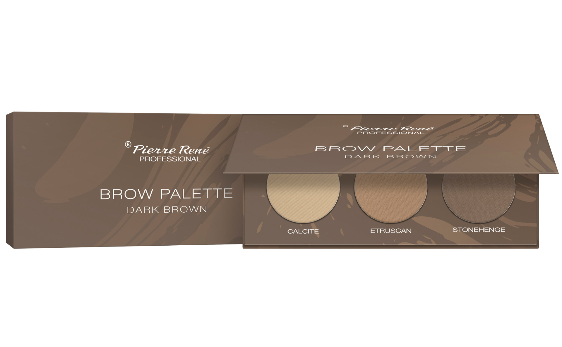 Paleta Cieni do Brwi 02 Dark Brown