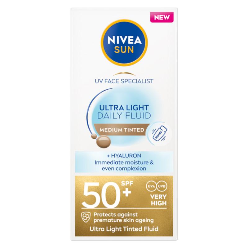 SUN UV Face Specialist Ultra Light Daily Fluid, Tinted SP