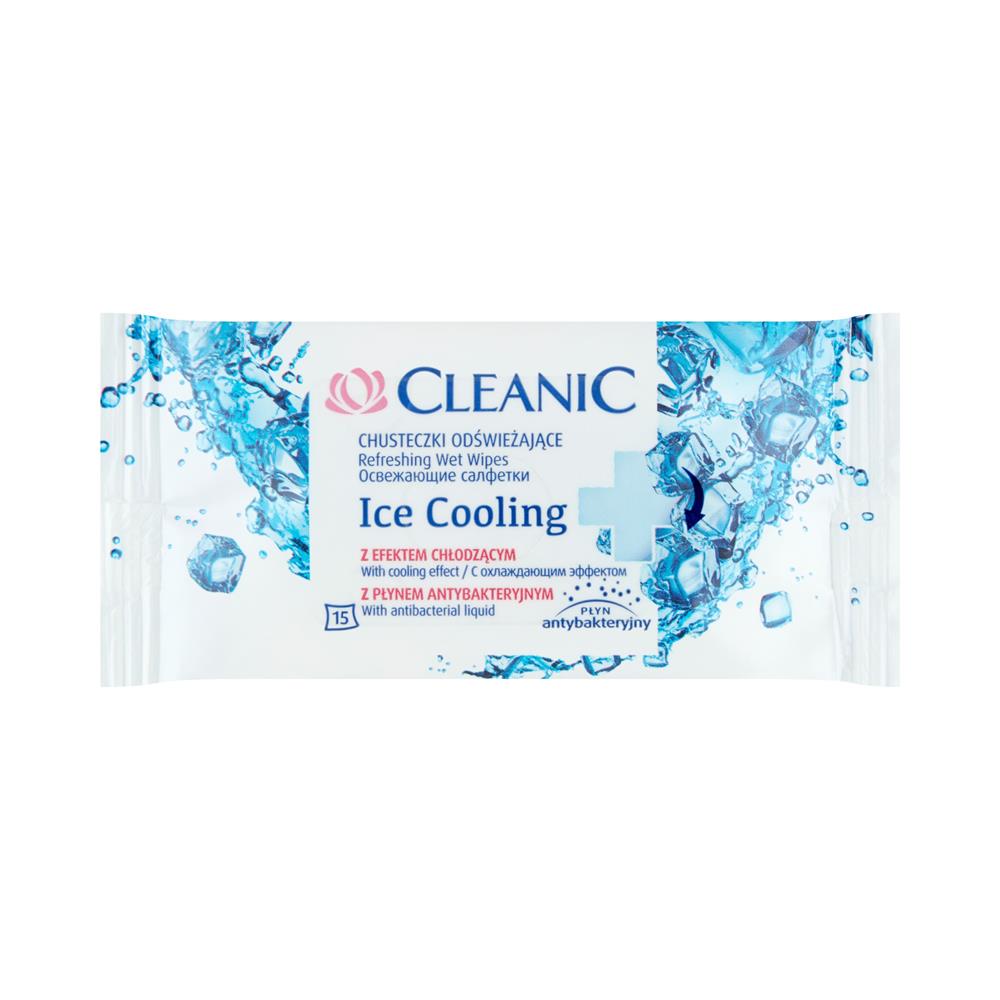 Ice Cooling Chusteczki Odświeżające z Efektem Chłodzącym