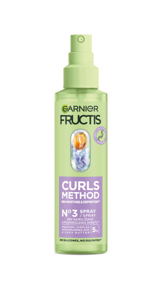 Fructis Curls Method Spray Nawilżający Odświeżający Loki