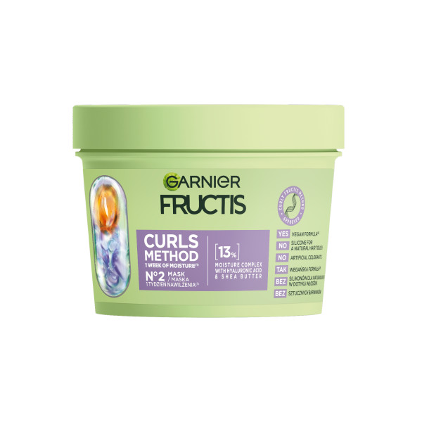 Fructis Curls Method Maska Wypełniająca Włosy Nawilżeniem