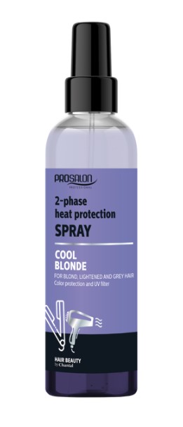 Cool Blonde Dwufazowy Spray Termoochronny do Włosów Blond