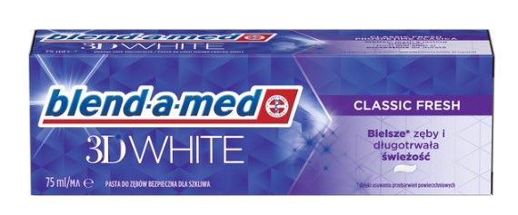 3D White Pasta do Zębów Classic Fresh