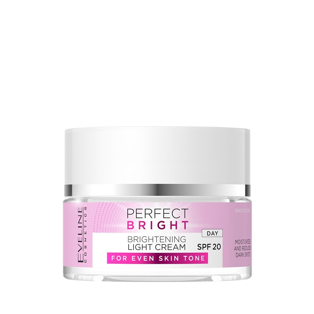 Eveline Perfect Bright Lekki Krem Rozświetlający na Dzień SPF20