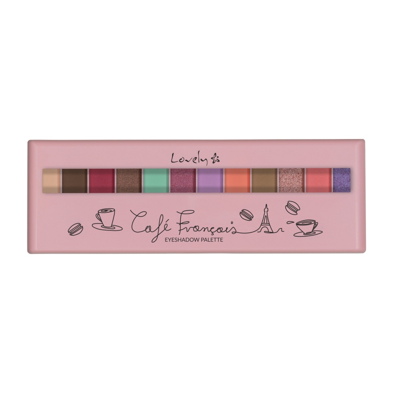 Café Francais paleta cieni do powiek