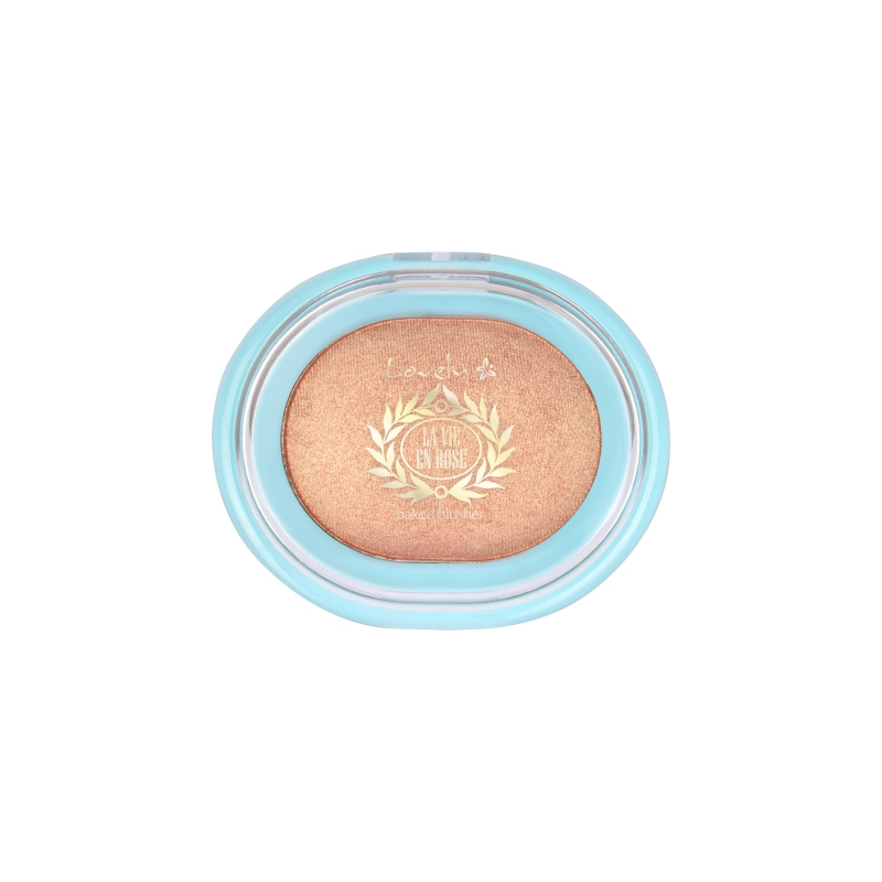 La Vie En Rose Baked Blusher wypiekany róż do twarzy 01