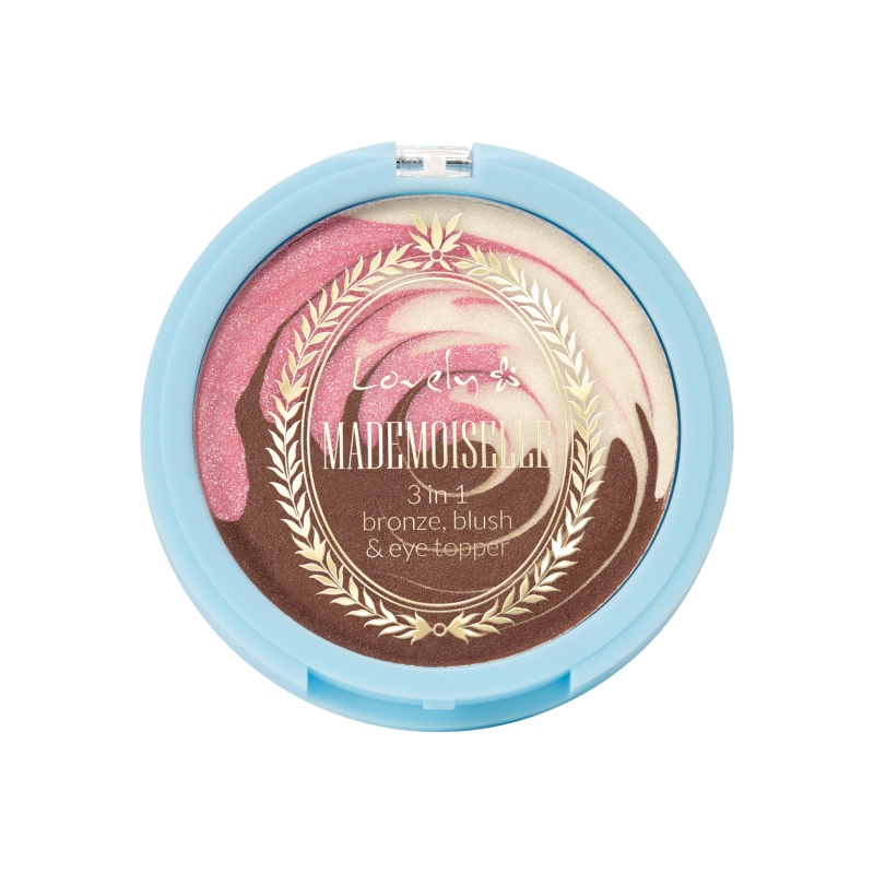 Mademoiselle 3w1 Bronzer Róż Topper