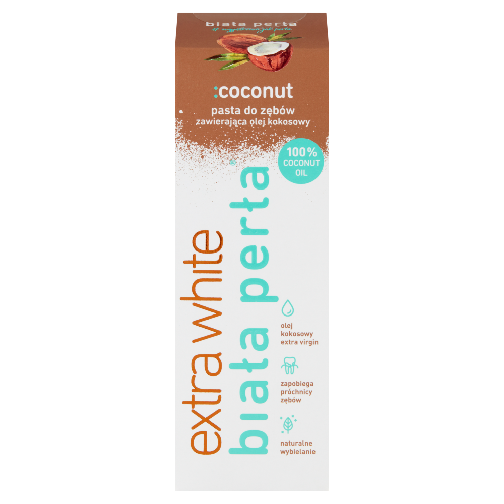 Extra White Pasta do Zębów Coconut