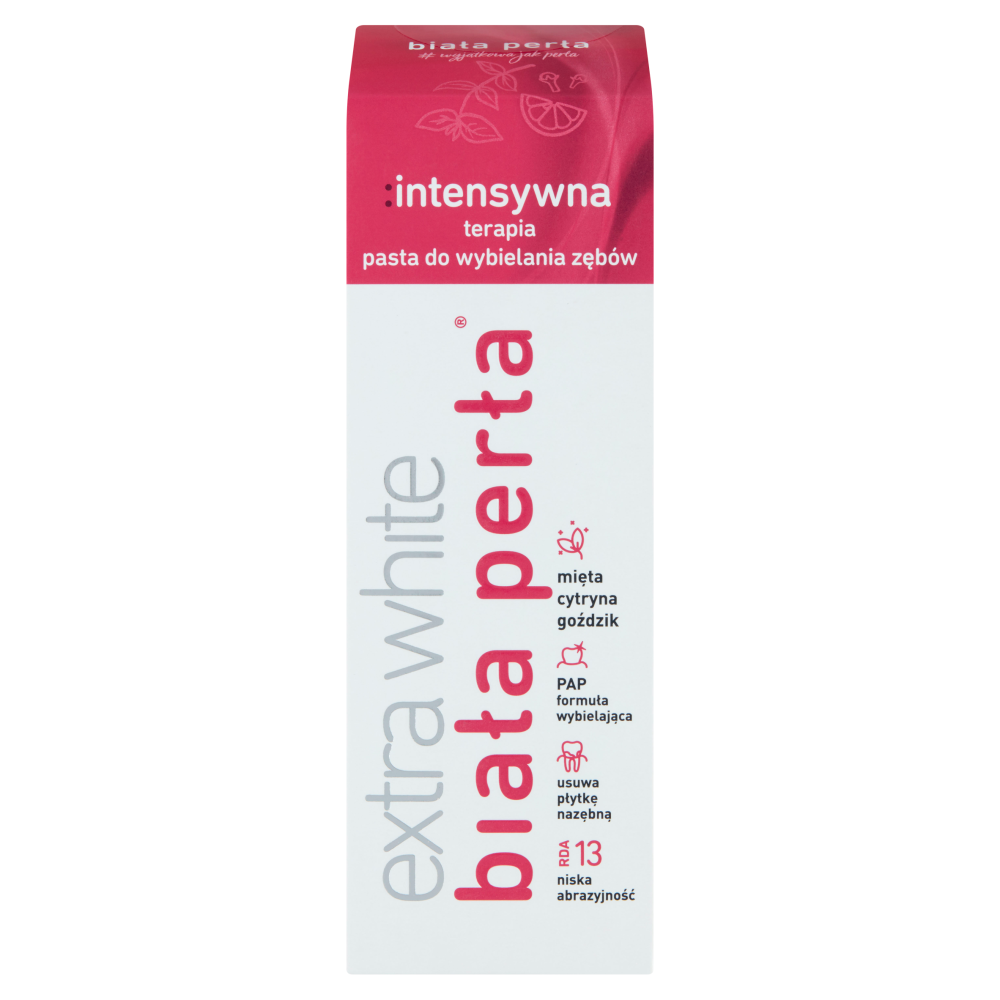 Extra White Pasta do Zębów Intensywna Terapia