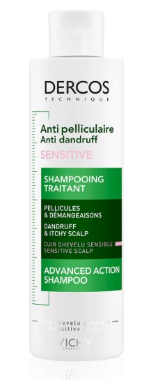 Dercos Anti-Dadruff Sensitive Advanced Action Shampoo szampon ochronny do wrażliwej skóry głowy