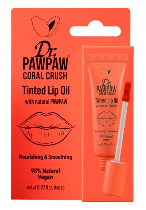 Tinted Lip Oil Koloryzujący Olejek do Ust Coral Crush