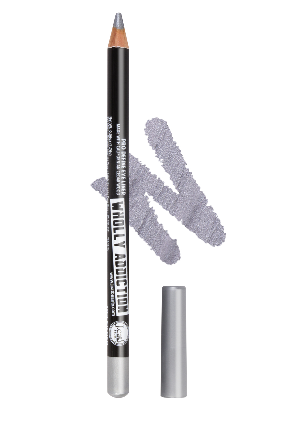 J.Cat Wholly Addiction Kredka do Oczu 102 Silver
