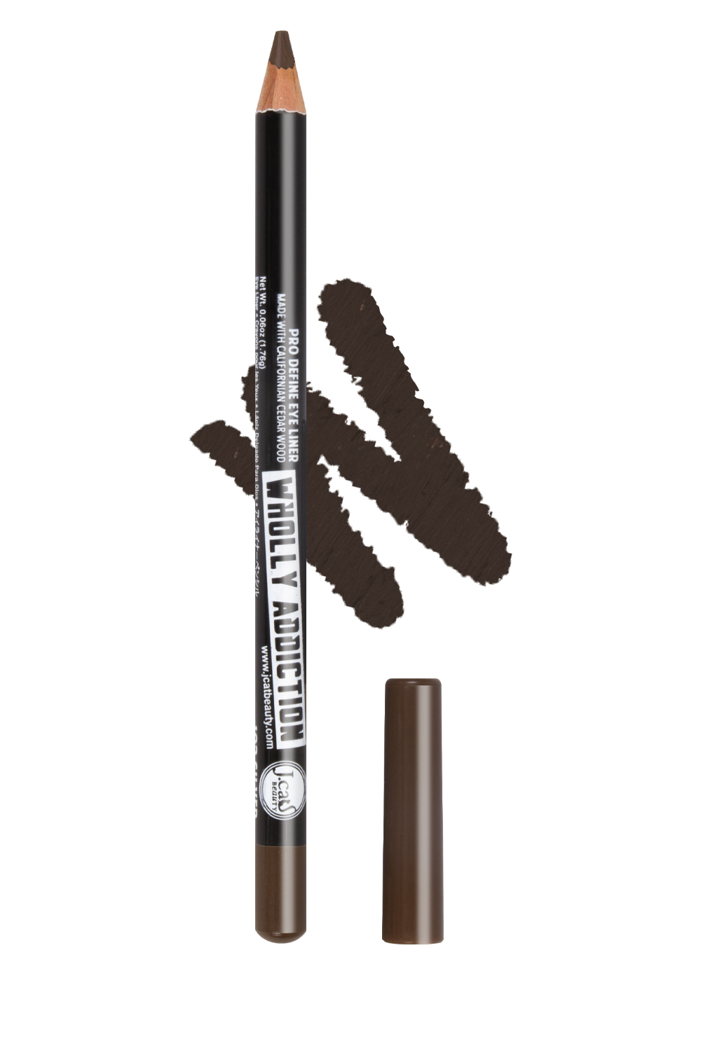 J.Cat Wholly Addiction Kredka do Oczu 108 Brown
