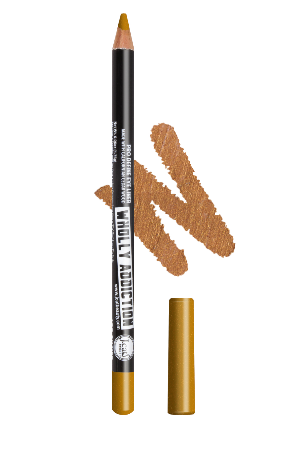J.Cat Wholly Addiction Kredka do Oczu 119 Glitter Gold