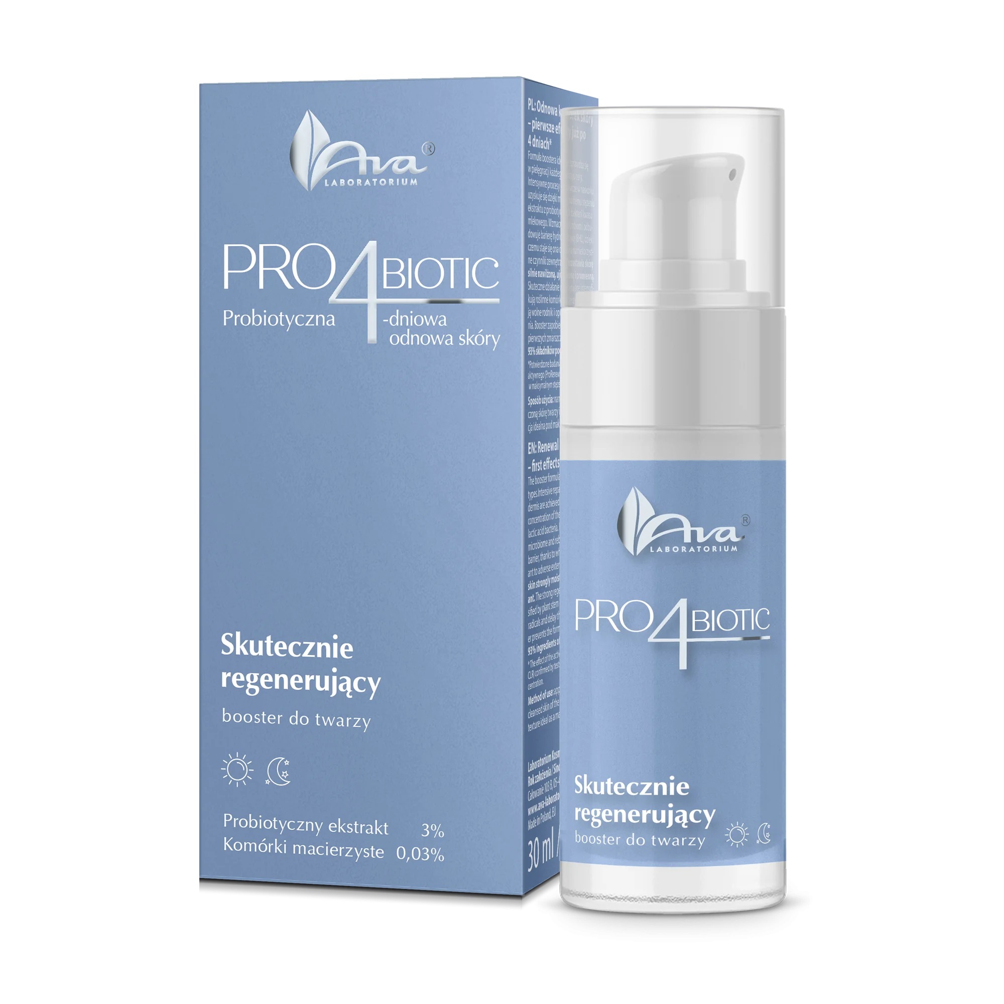 Pro4Biotic regenerujący booster do twarzy odnowa skóry