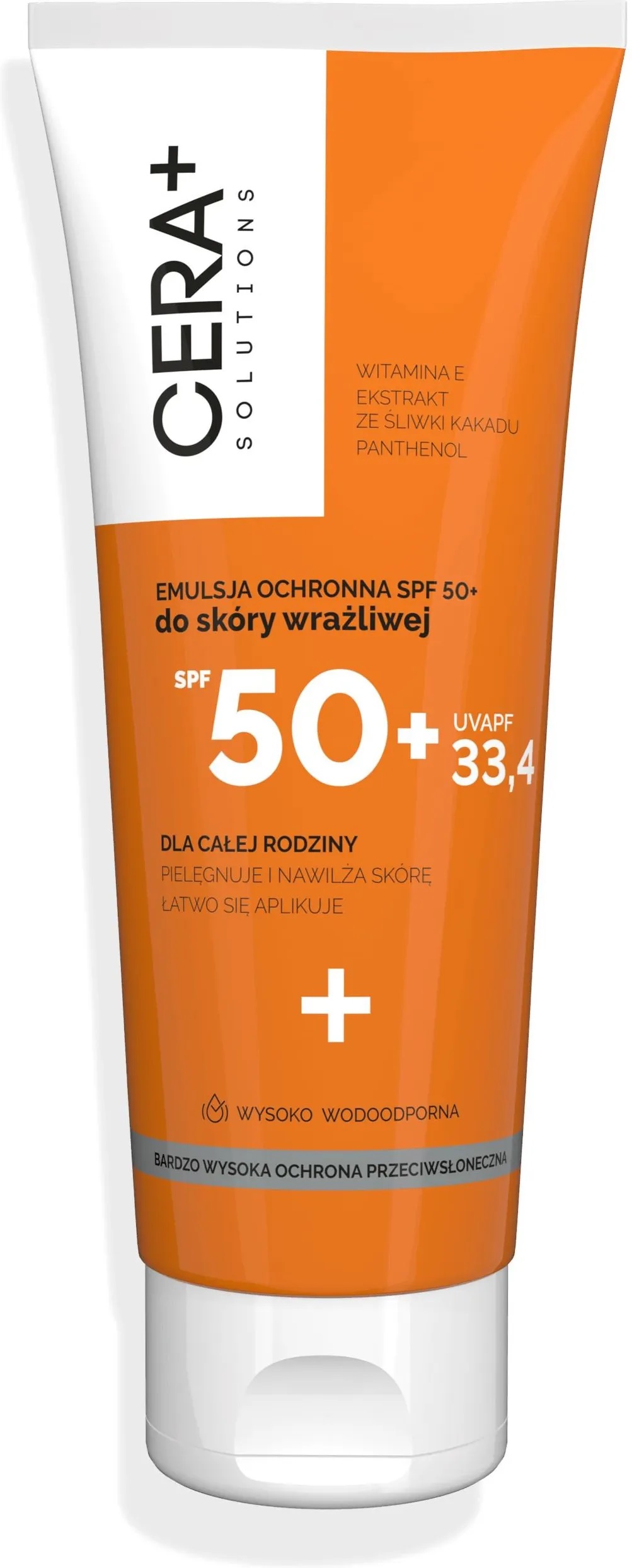 Solutions Emulsja Ochronna SPF50+ do Skóry Wrażliwej