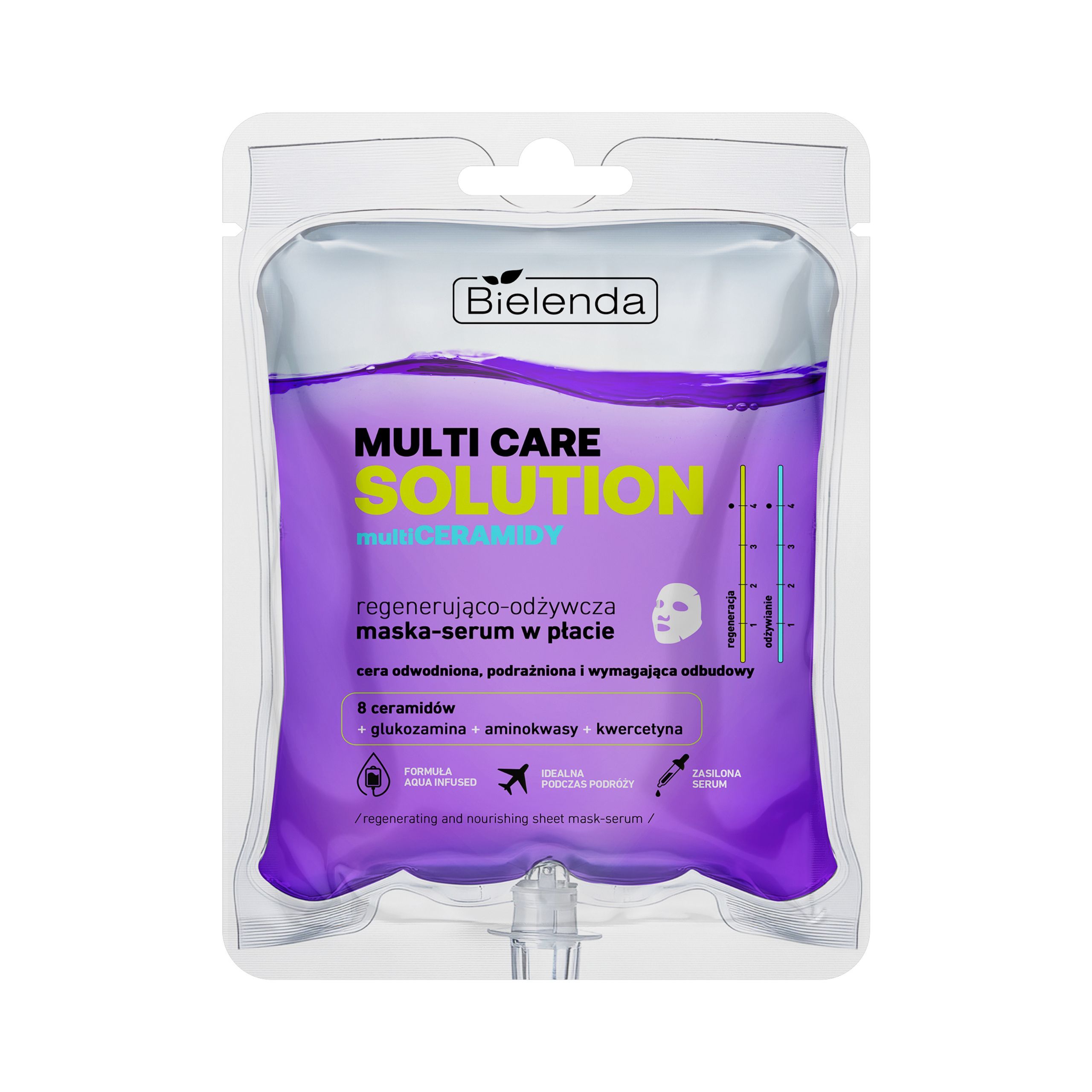 Multi Care Solution Regenerująco-Odżywcza Maska-Serum w Płacie