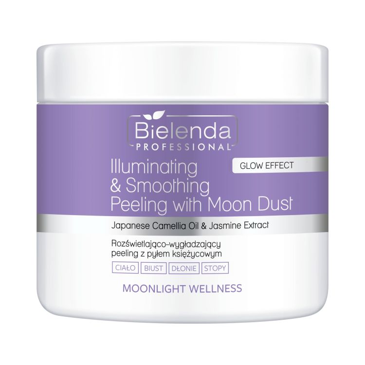 Moonlight Wellness Rozświetlająco-Wygładzający Peeling do Ciała z Pyłem Księżycowym