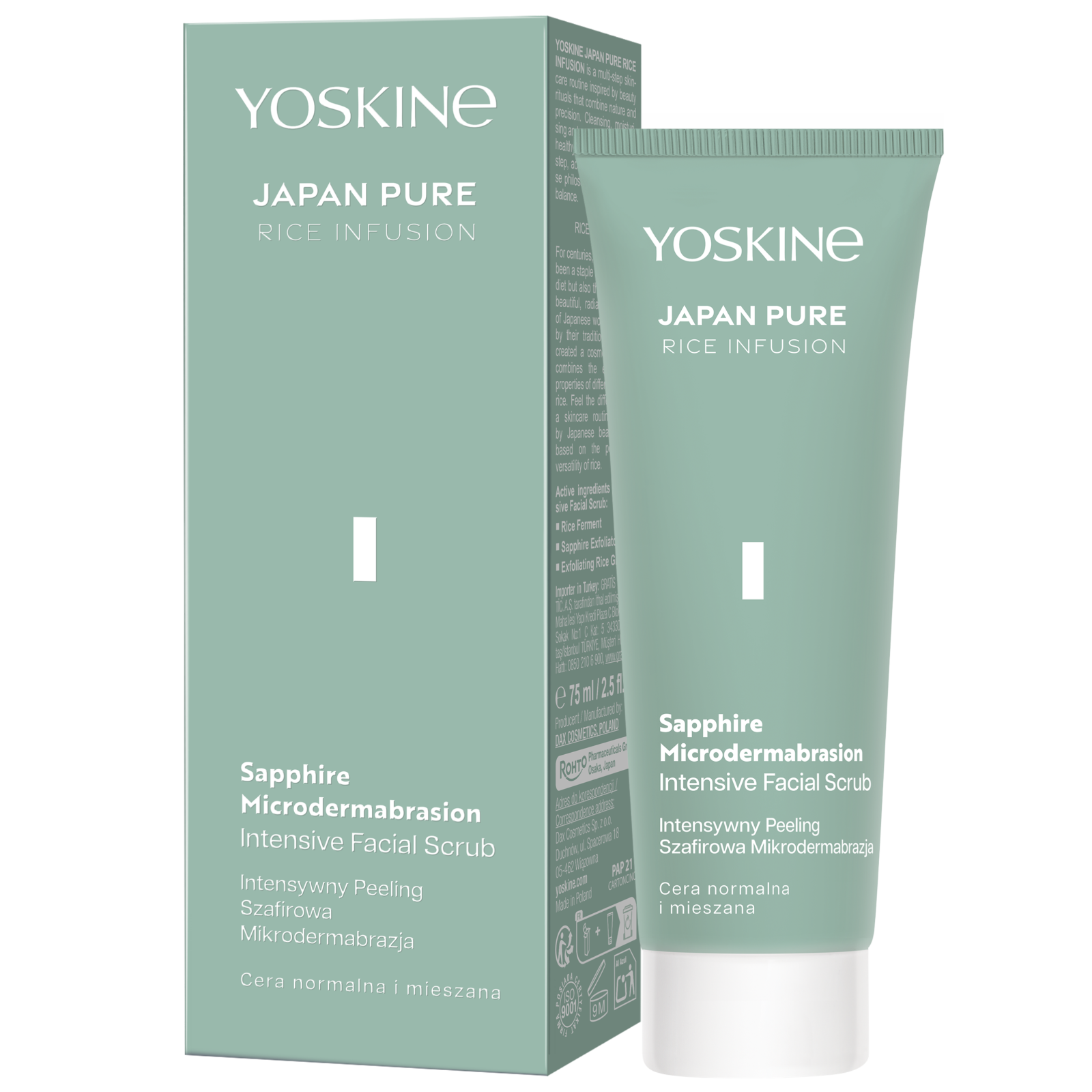 Japan Pure Intensywny Peeling Szafirowa Mikrodermabrazja
