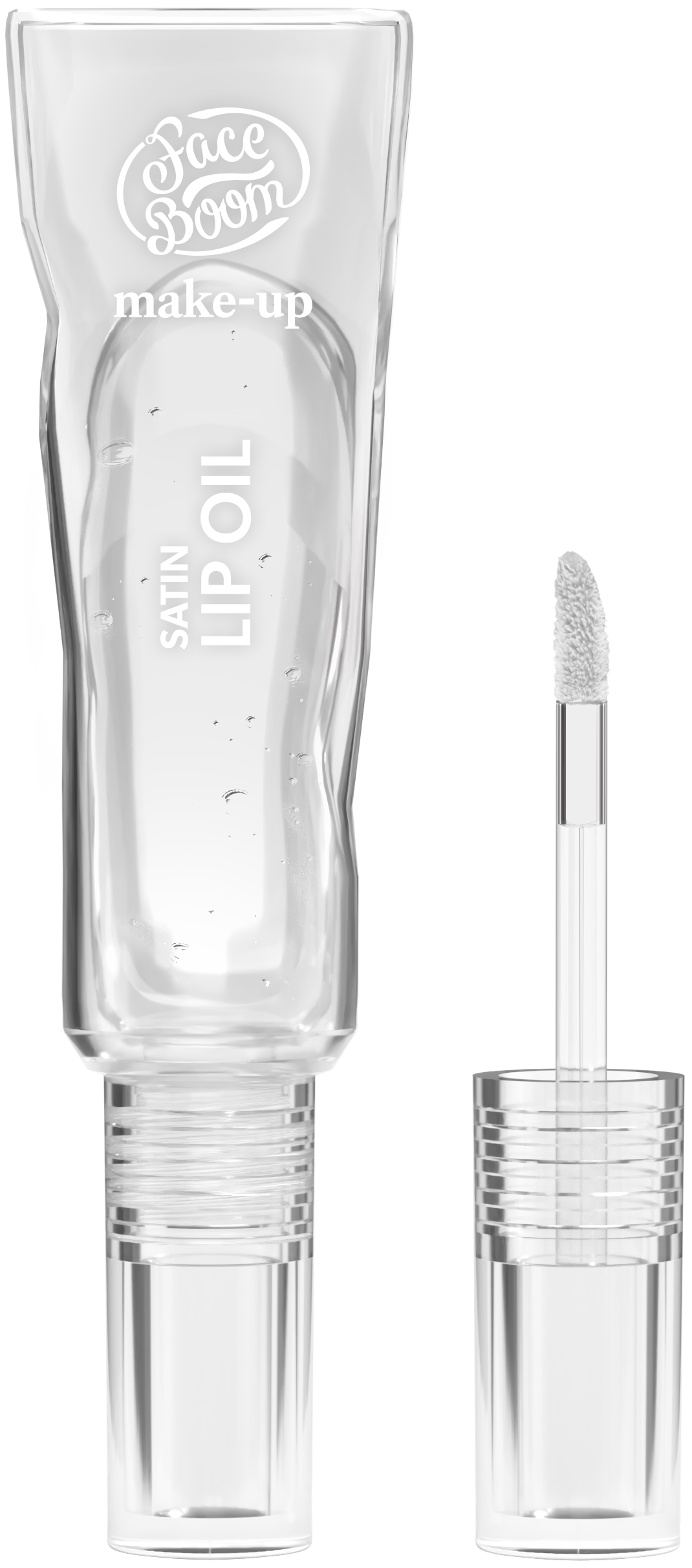 Satin lip oil, 01 Clear