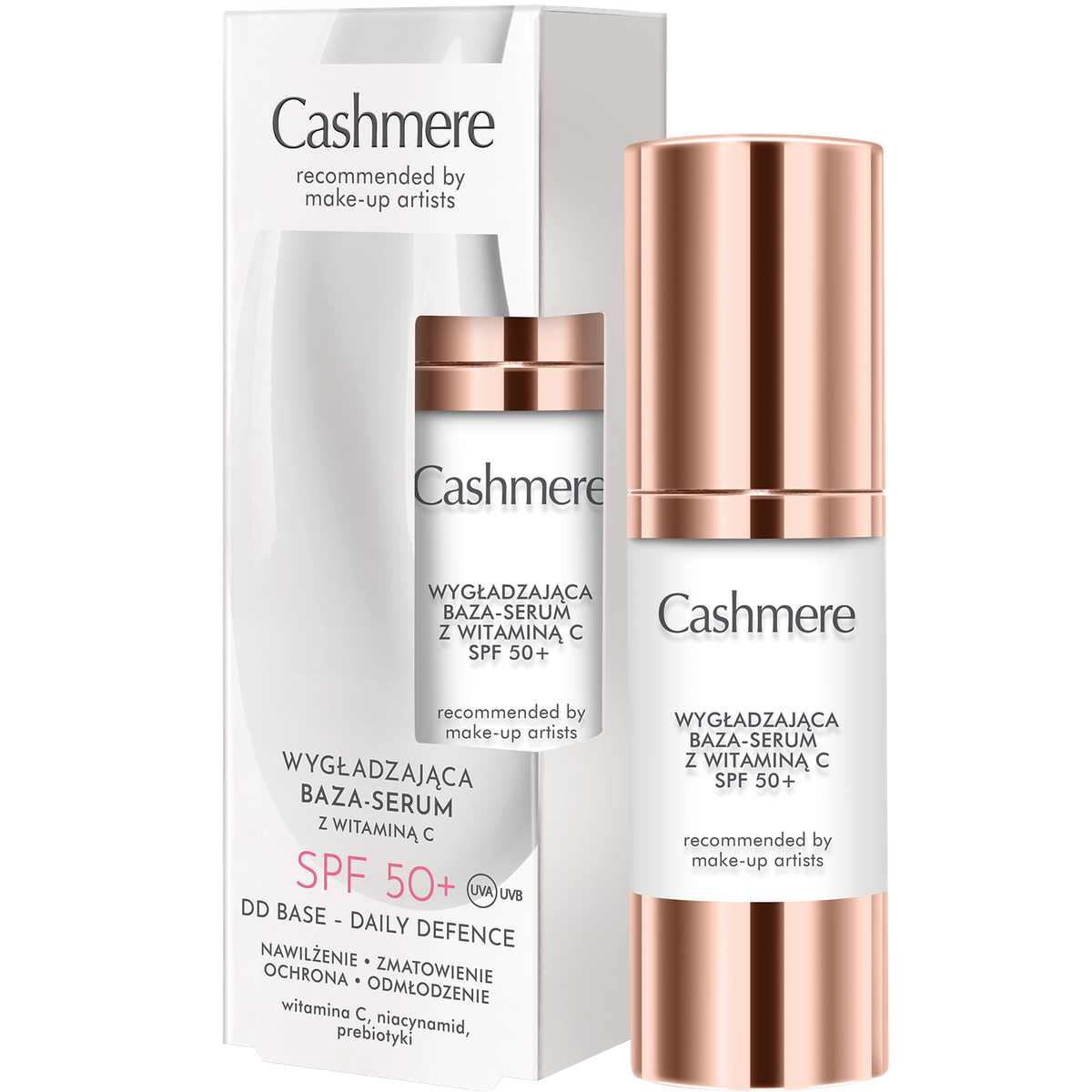 DD Wygładzająca baza-serum z witaminą C SPF 50+