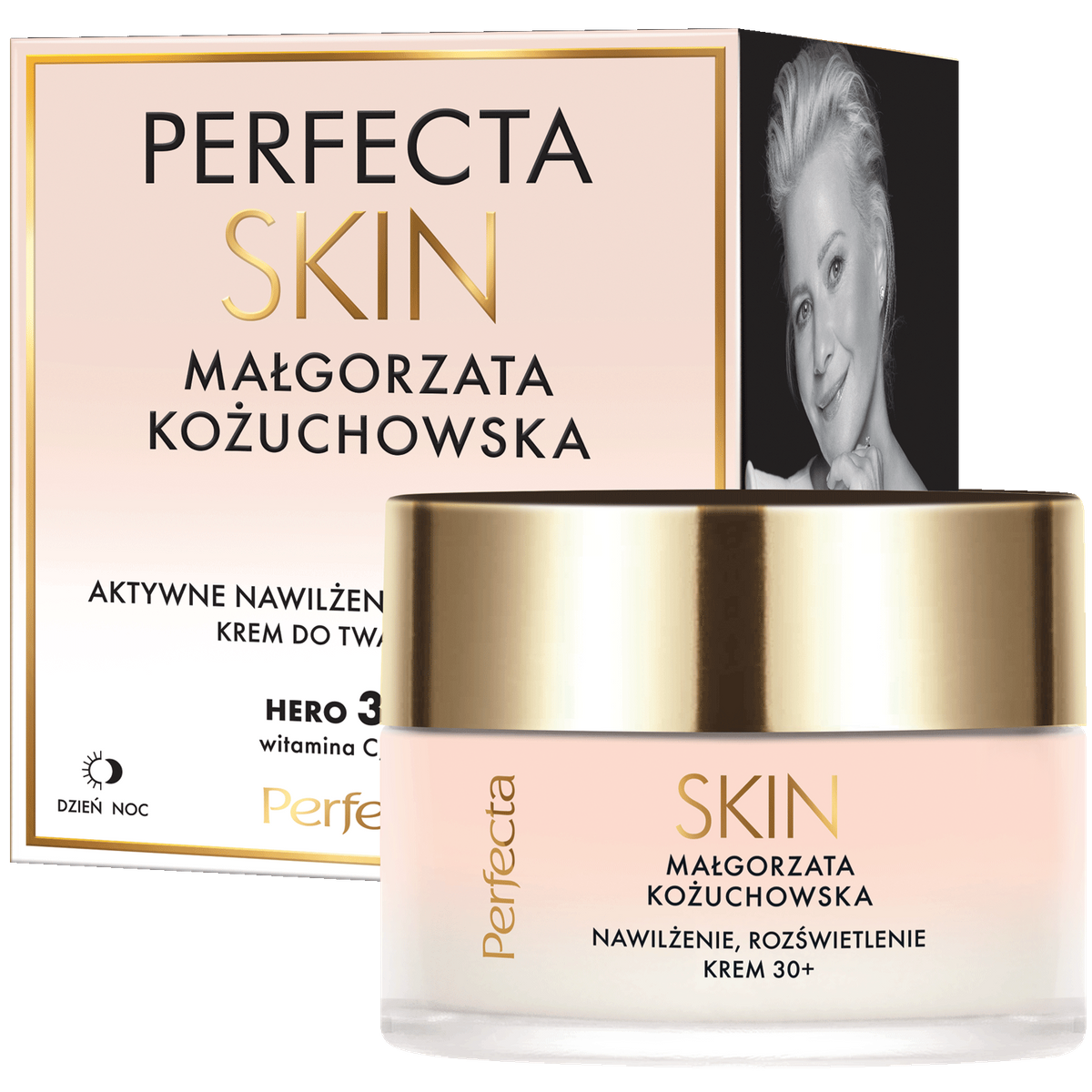 Skin Małgorzata Kożuchowska Nawilżająco-Rozświetlający Krem do Twarzy 30+