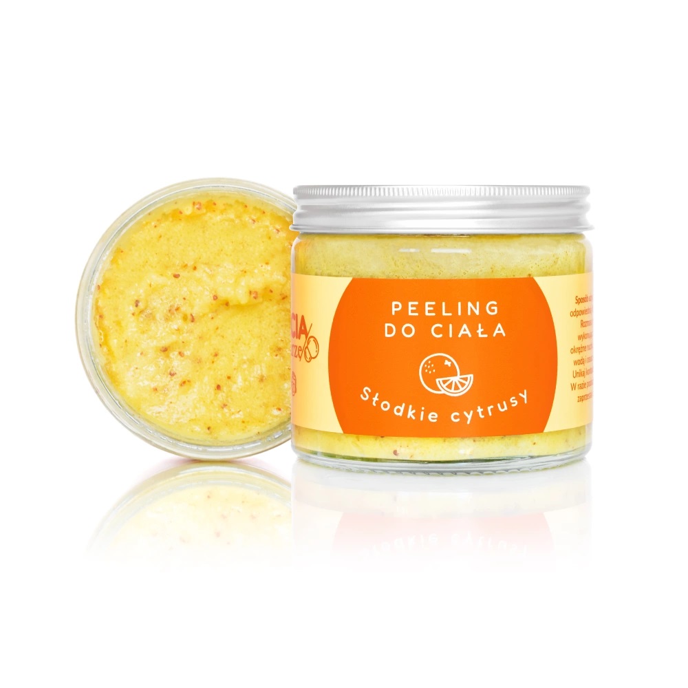 Naturalny peeling cukrowy Słodkie cytrusy