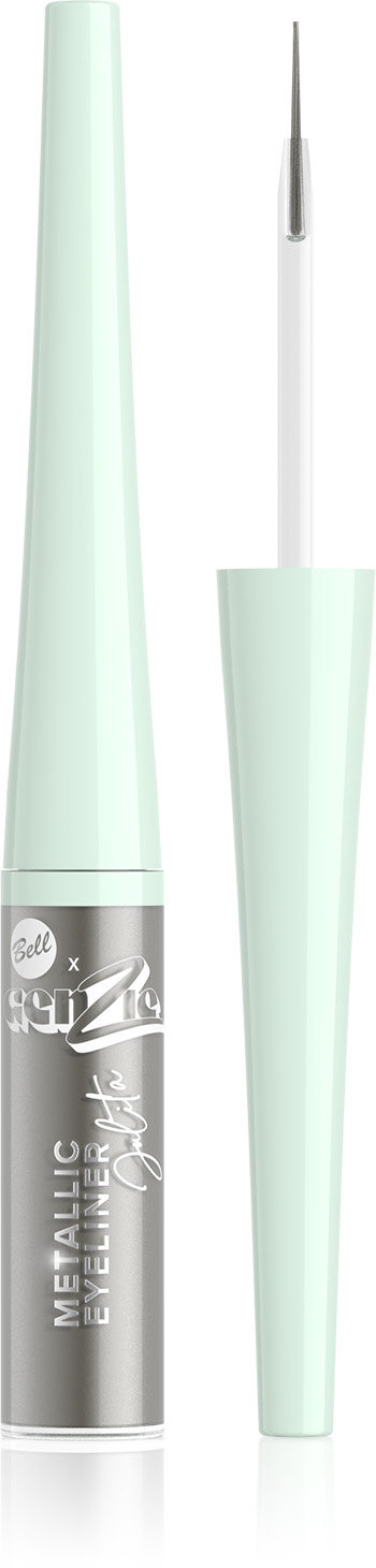 x Genzie Metaliczny Eyeliner w Płynie 01 Starry Sky