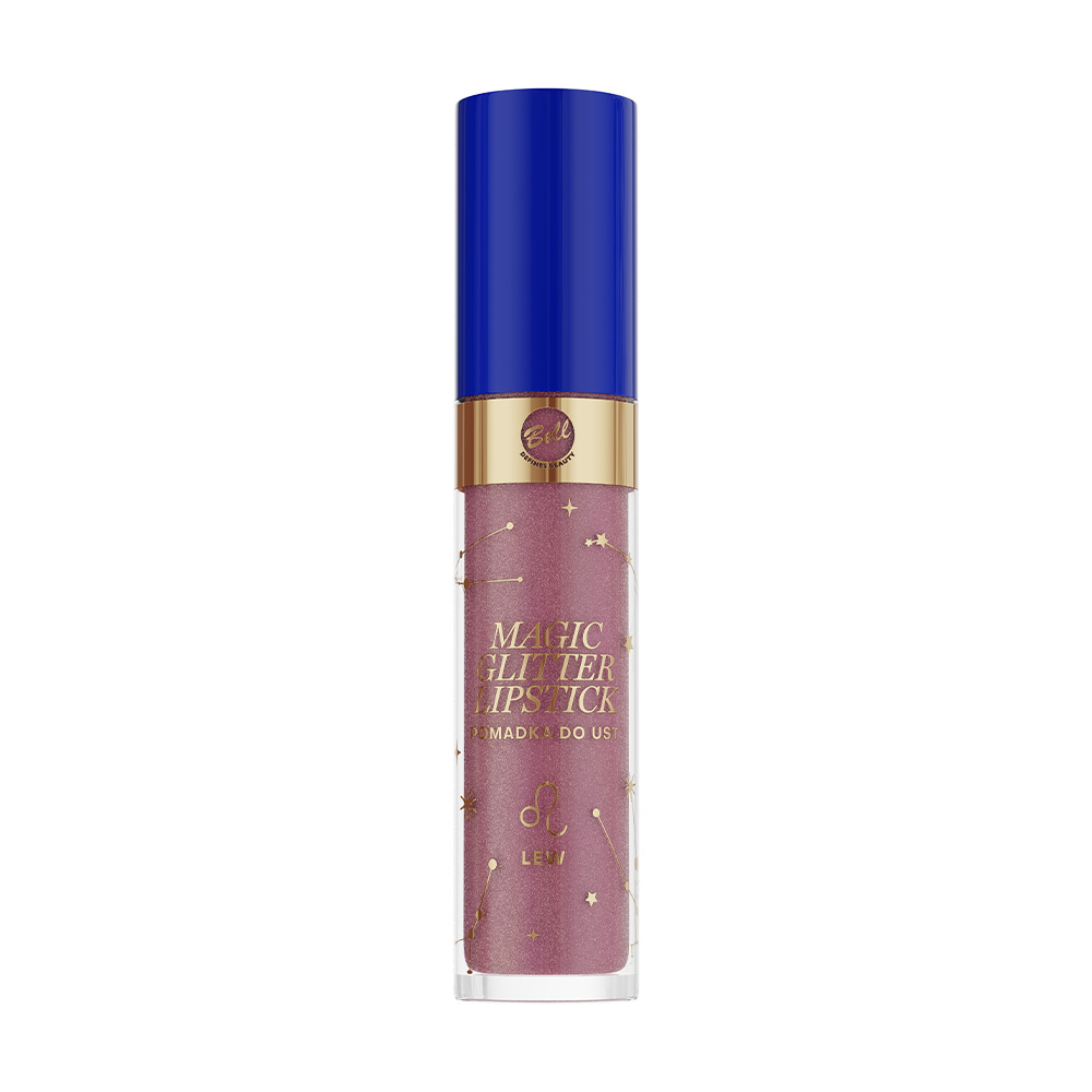 Magic Glitter Lipstick Magiczna Pomadka do Ust 01 Kiss of Leo