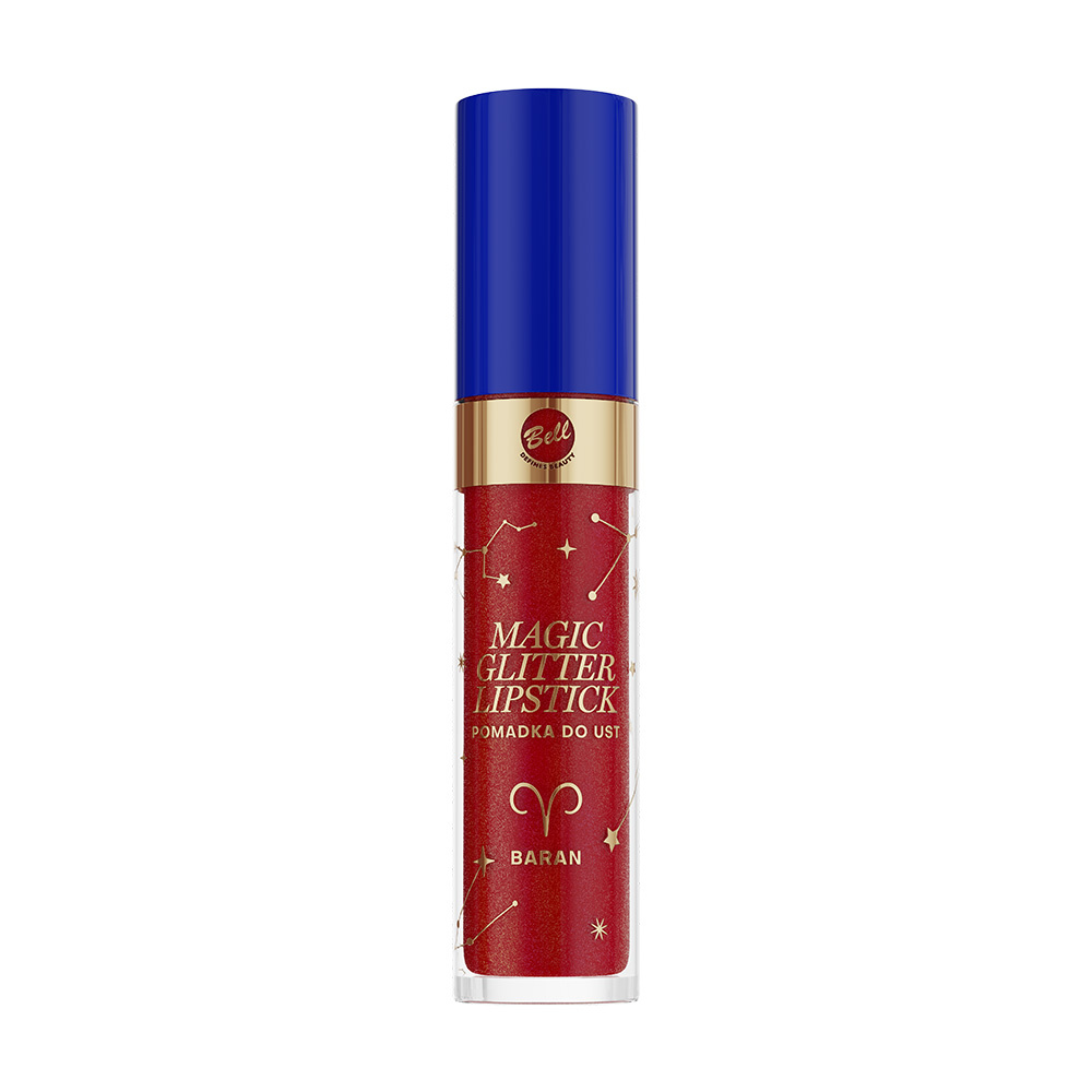Magic Glitter Lipstick Magiczna Pomadka do Ust 02 Kiss of Aries