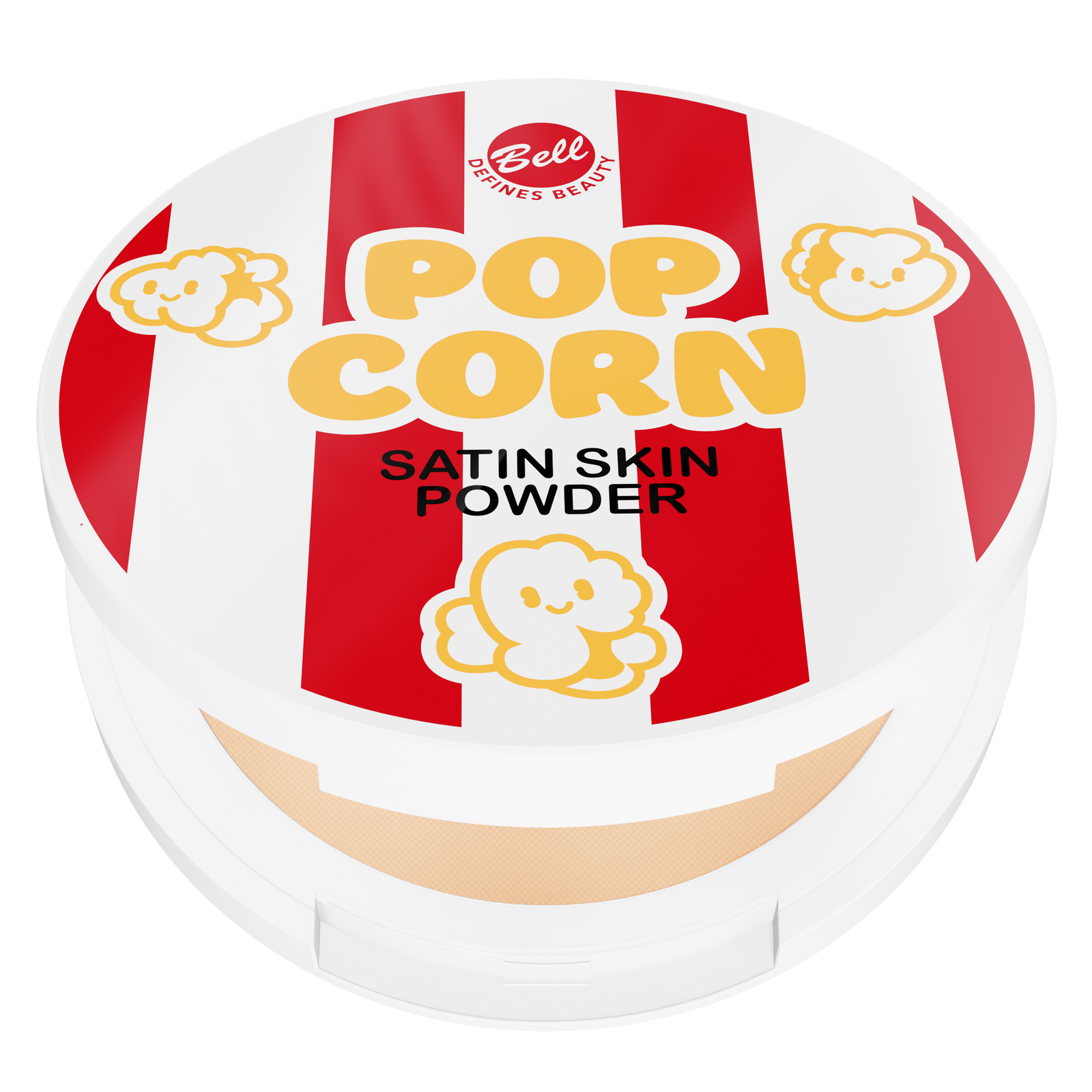 Popcorn Satynowy Prasowany Puder do Twarzy 01 Velvet Vision