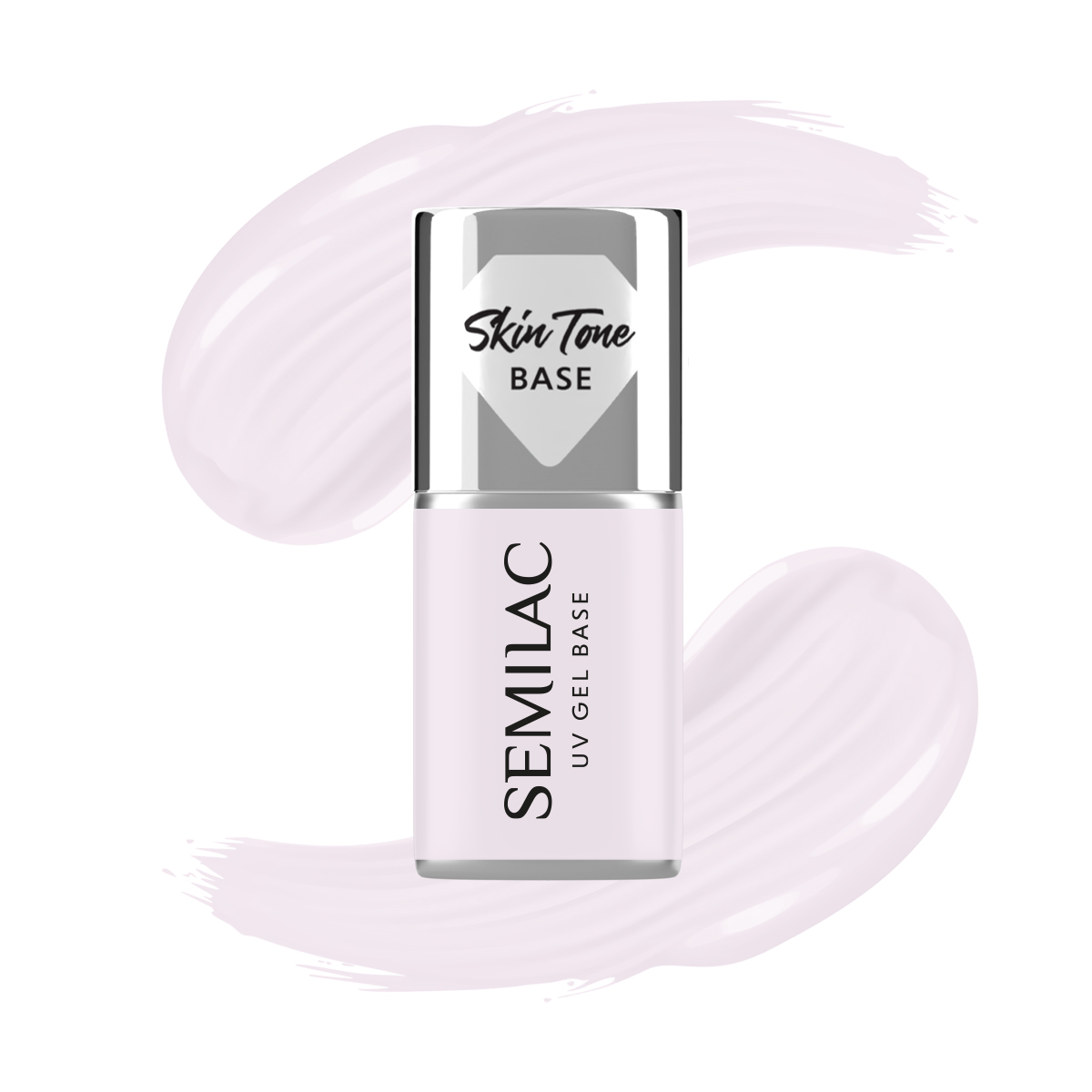 Baza do Lakierów Hybrydowych Skin Tone Cover Base Milky Pink