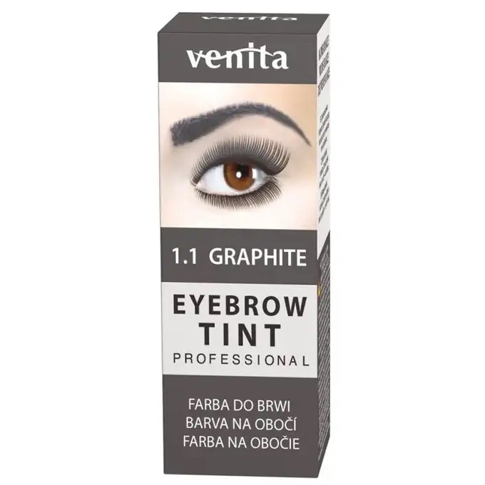 Eyebrow Tint Henna w Proszku do Brwi i Rzęs 1.1 Graphite